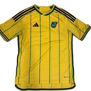 Adidas soccer jersey Jamaica 2014/15 yellow and green